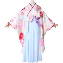 Disfraz de Anime de Fate/Grand Order para mujer, traje de kimono japonés de cereza, cosplay, Demi Servant Mash Kyrielight, Envío Gratis 2024 - compra barato