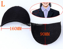 50 set  L Size Black  Sewing in Shoulder Soft Padding Foam For Blazer/Dress  JD4 2024 - buy cheap