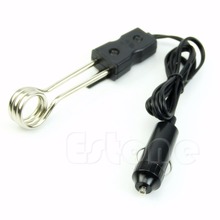 New Safe Portable 12V Car Immersion Heater Auto Electric Tea Coffee Water Heater 2024 - buy cheap