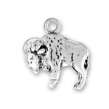 100 piezas mucho 2013 de moda anti-chapados en plata gran Buffalo encanto 2024 - compra barato