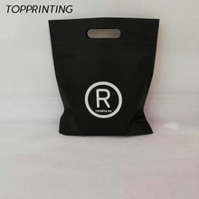 Bolsas reutilizables con logotipo personalizado promocional, bolsas de compras no tejidas con asa troquelada, multicolor y tamaños a elegir, 500 unids/lote 2024 - compra barato