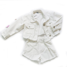 Детская одежда комплект одежды с длинными рукавами для маленьких девочек, однотонные Топы + штаны детский осенний костюм, куртки Ropa Para Adolecentes 2024 - купить недорого