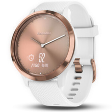 Garmin-reloj con esfera de oro rosa para hombre y mujer, accesorio de pulsera resistente al agua, relojes deportivos de moda de alta calidad, vivomove HR 2024 - compra barato