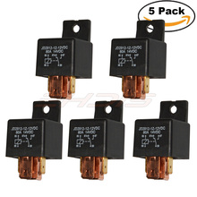 EHDIS 5pcs/set 5-Pin  Car Relay 12V 24V Switch JD2912-1Z-12VDC 80A 14VDC SPDT Truck Boat Van Vehicle Automotive Electric Relay 2024 - buy cheap