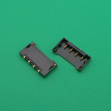 Conector interno para pc, suporte para bateria, substituição de clip para placa-mãe para iphone 5 x 4s, 2 a 100 peças 2024 - compre barato