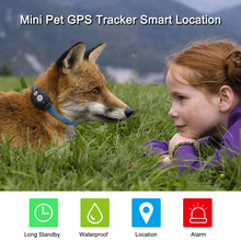 Minirastreador GPS para mascotas, localizador inteligente impermeable con Collar para gatos y perros, ubicación LBS, APP gratuita con indicador LED 2024 - compra barato