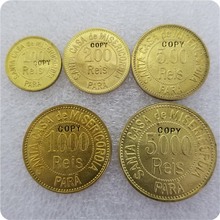 Leper-juego completo de copias de monedas conmemorativas, réplica de monedas, medalla, coleccionables, 1920 2024 - compra barato