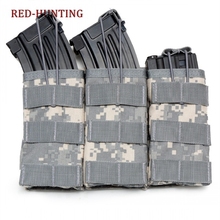 High Quality Triple Open Top Military Airsoft Tactical M4 Magazine Pouch AK AR M4 AR15 Rifle Mag Pouch 2024 - buy cheap