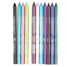 1PC Waterproof Long-lasting Eyeliner Pencil Colourful Pigment Eye Liner Pen Eye Cosmetics Makeup Tools Twelve Colors For Choose 2024 - buy cheap