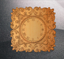 clock 3D relief STL model for cnc router carving engraving artcam type3 aspire C9 2024 - buy cheap