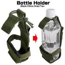 CQC Tactical Molle Water Bottle Holder Bags Military Army Camping Hiking Hunting Canteen Kettle Carrier Belt Pouch 2024 - купить недорого