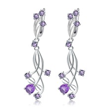 Gem's Ballet Natural Amethyst Purple Gemstone Women's Earrings 925 Sterling Silver Drop Earrings Fine Jewelry With Box 2024 - buy cheap