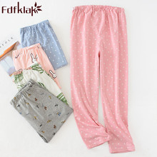 Женские штаны для мам, весенне-летние хлопковые штаны для сна, брюки для беременных, брюки для беременных Fdfklak 2024 - купить недорого