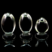 CPWD-bolas Anales de cristal supergrandes para mujer, productos sexuales, tapón anal, expansor de cuentas, masturbador Anal, juguete sexual de tapón anal 2024 - compra barato