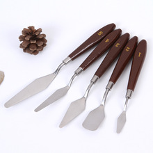 5Pcs Mixed Stainless Steel Palette Oil painting Scraper Set Spatula Knives For Artist Oil Painting Tools Painting Knife Blade 2024 - buy cheap