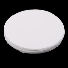 Papel de microfibra de cerámica para laboratorio, herramienta de fusión de vidrio para artesanía doméstica, 10 Uds., 115mm de diámetro 2024 - compra barato