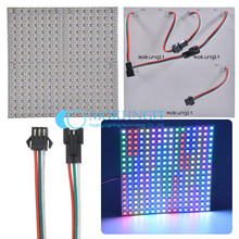 Panel LED WS2812B, Panel Digital Flexible, direccionable individualmente, a todo Color, DC5V, 16x16, 8x32, 8x8 píxeles, SK6812 2024 - compra barato