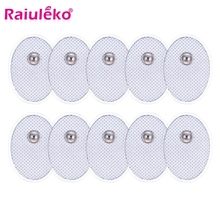 20/10pcs 3*4.5CM Electrode Pads Self Adhesive Replacement Tens Physical Therapy Reusable TENS messager Unit Patches 3.5 mm Plug 2024 - buy cheap