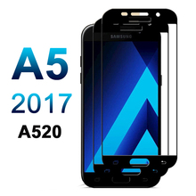 2.5D 9H Full Cover for Samsung Galaxy A5 2017 A520 Glass for Samsung Galaxy A 5 2017 A 520 Tempered Glass Screen Protector Film 2024 - buy cheap