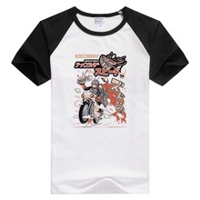 Camiseta rider com manga curta e wifi, camiseta casual feminina e masculina confortável com estampa legal camisetas fashion camisetas ga1058 2024 - compre barato