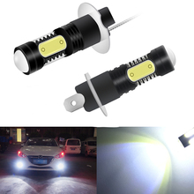 Luces antiniebla DE COCHE H3 LED H1 superbrillantes, lámpara de conducción DRL blanca, 7,5 W, 5000K, 12V, 2 unidades por lote 2024 - compra barato