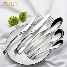 Silverware Kaya Luxury Cutlery Set Stainless Steel Dinner Knife Fork Tablespoon Dinnerware Service 6 Western Tableware Tools 2024 - buy cheap