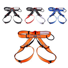 Outdoor Rock Climbing Rappelling Tool Harness Seat Belts Sitting Safety With Bag 2024 - buy cheap