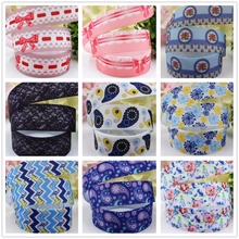 165719 ,22MM Classic flowers cartoon design Printed grosgrain ribbon, DIY handmadeHair accessories Material wedding gift wrap 2024 - buy cheap