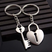 Hot Novelty Chaveiro Couple Keychain Lovers Heart Key Chain Ring Llaveros Trinket Valentine's Day Jewelry Wedding Party Gift 2024 - buy cheap