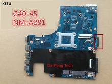 KEFU ACLU5/ACLU6 NM-A281 REV:1.0 Motherboard For Lenovo G40-45 mainboard with processor on Board DDR3 100% tested 2024 - buy cheap