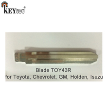 KEYECU 10x KEYDIY Universal Remotes Flip Key Blade TOY43R for Toyota, Chevrolet, GM, Holden, Isuzu 2024 - buy cheap