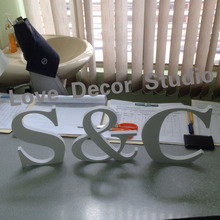 free shipping   Wedding props letters Height 10cms Depth 1.5cms 2024 - купить недорого