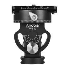 Andoer VH-10 2 vías Pan/Tilt Cámara trípode de fotografía cabeza panorámica con placa de liberación rápida para Sirui L10 RRS MH-02 2024 - compra barato