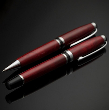 Classic Design Red Wood Shape  Metal Roller Ballpoint Pen Office Writing Business Pen 820 Buy 2 Pens Send Gift 2024 - buy cheap