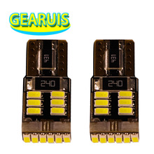 10-100 шт. супер яркие светодиодные лампы T10 Canbus 3014 18 SMD Led 23*10 мм без ошибок W5W Автомобильные клиновые Габаритные светильник ни s автомобильные дверные фонари 12 В 2024 - купить недорого