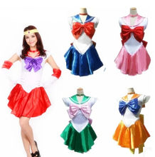 Japan cos anime clothing Sailor moon cosplay dress Free Shipping 2024 - buy cheap