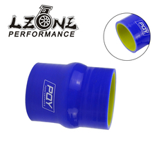 LZONE - 2" 51mm Hump Straight Silicone Hose Intercooler Coupler Tube Pipe With PQY LOGO BLUE & YELLOW JR-HSH0020-QY 2024 - buy cheap