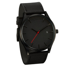 Retro Design Watch 2019 Luxury Brand Leather Band Analog Quartz Round Wrist Business men watch Digital Relogio Masculino Clock A 2024 - buy cheap