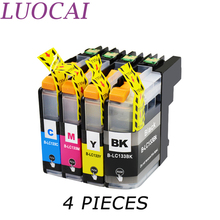 Совместимые чернильные картриджи LC133 LuoCai для принтеров Brother MFC-J245 J470DW J475DW J650DW J870DW J4410DW J4510DW, 4 шт. 2024 - купить недорого