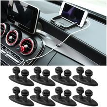 8 pcs Carro Fio Grampo de Cabo Braçadeira Fixa Multifunções Prendedor Clip Holder Grampo de Cabo de Linha Carregador USB Sem Fio Em Auto acessórios 2024 - compre barato