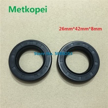 motorcycle scooter ATV high quality 26*42*8 mm 26x42x8mm oil seal with spring for seal spare parts 2024 - buy cheap