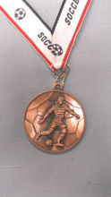Medalha de bronze para futebol, medalha comemorativa em atacado 2024 - compre barato