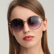 Metallic Circular Frame Hollowed-out Sunglasses Retro Round Sunglasses Ocean Piece sunglasses Eyewear Travel Eye Accessory 2024 - buy cheap