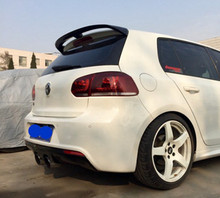 ABS Plastic Material Unpainted Color Rear Trunk Wing Lip Spoiler Car Accessories For  Golf 6 2010 2011 2012 2013 2024 - buy cheap