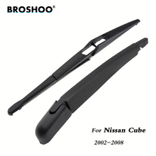 BROSHOO Car Rear Wiper Blades Back Windscreen Wiper Arm For Nissan Cube Hatchback (2002-2008) 305mm,Windshield Auto Styling 2024 - buy cheap