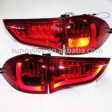 2009-2014 ano Para O Esporte Mitsubishi Pajero Montero Sport LED Cauda luzes traseiras Lâmpada back light Red Cor Preto YZV1 2024 - compre barato