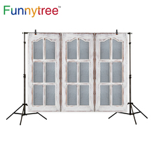 Funnytree photography backdrop wood window vintage decoration background photo studio photocall new photo prop 2024 - buy cheap
