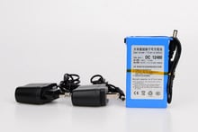 Masterfire-bateria de íon de lítio recarregável, capacidade super grande, pacote de baterias de íon-lítio para câmera de cctv, cc 12480, 12v, 4800mah 2024 - compre barato