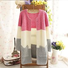 Hot Women Sweaters 2016 Autumn Winter Casual Cardigan Fashion Knitted Solid Slim Lovely Sweaters Elegant Candy Colors Cardigans 2024 - buy cheap