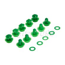 10x A0009912771 Auto Fasteners Car Door Card Trim Panel Clips Rear Tailgate Interior For Mercedes Benz VITO VIANO W639 Green 2024 - buy cheap